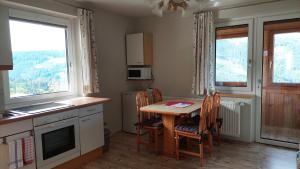 Kuchyň nebo kuchyňský kout v ubytování Haus Ellbrunn