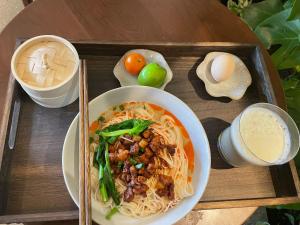 酒店内部或周边提供的食物
