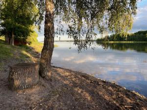 Paesaggio naturale nelle vicinanze del campeggio