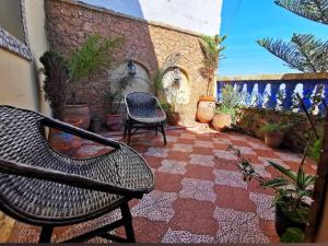 Patio atau area outdoor lain di Kasbah Oualidia