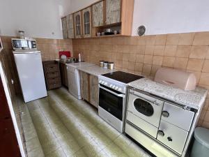 Kuchyň nebo kuchyňský kout v ubytování Apartments TODOR