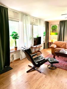 Posezení v ubytování Vallvikshuset + 37 fotografií