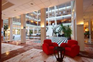 Część wypoczynkowa w obiekcie Gran Hotel Aqualange - Balneario de Alange