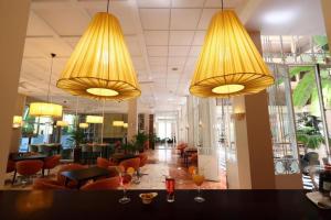 Część wypoczynkowa w obiekcie Gran Hotel Aqualange - Balneario de Alange