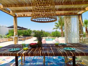 A balcony or terrace at Villa Elia