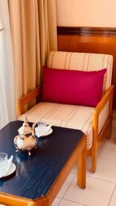 منطقة جلوس في Hotel Idou Tiznit