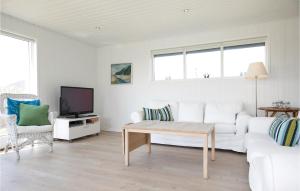 TV a/nebo společenská místnost v ubytování Holiday Home Frederikkesvej