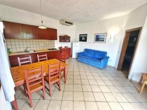 A kitchen or kitchenette at Al Barcoco