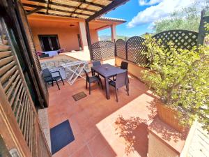 A balcony or terrace at Al Barcoco