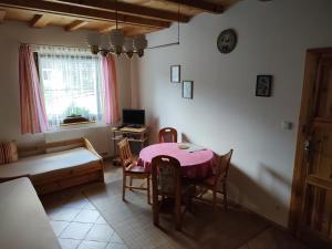 Posezení v ubytování Apartmány Brevant