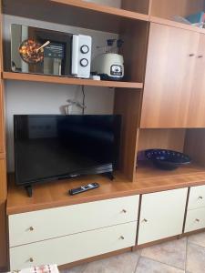 TV a/nebo společenská místnost v ubytování Casa Silvana