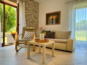 Posezení v ubytování Apartment Olea