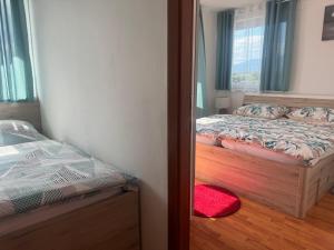 Postel nebo postele na pokoji v ubytování Apartments Zupan
