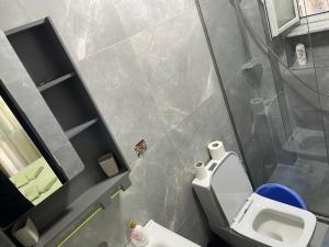 Koupelna v ubytování Hotel Ani