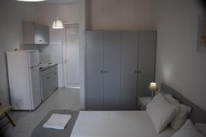 Kuchyňa alebo kuchynka v ubytovaní Lefteris Apartments in Ialysos Rhodes + 37 fotografií