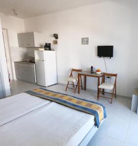 Kuchyňa alebo kuchynka v ubytovaní Lefteris Apartments in Ialysos Rhodes