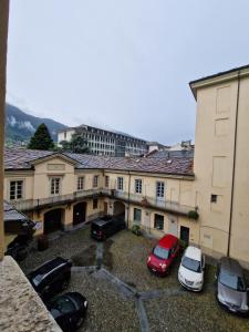 Nespecifikovaný výhled na hory nebo výhled na hory při pohledu z apartmánu