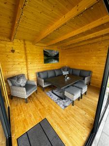 Posezení v ubytování Gästezimmer Kirchdorf