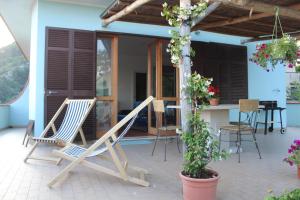 Balkón nebo terasa v ubytování La Terrazza