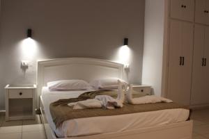 Postel nebo postele na pokoji v ubytování Hôtel Medina + 175 fotografií