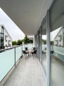 Bazén v ubytování Apartament z Tarasem na Dachu nebo v jeho okolí