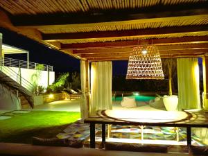 A seating area at Villa Elia