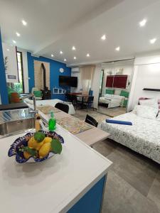 Ένα ή περισσότερα κρεβάτια σε δωμάτιο στο Casa Mia