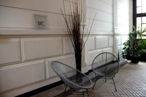 Posezení v ubytování B&B Le Cercle De Malines