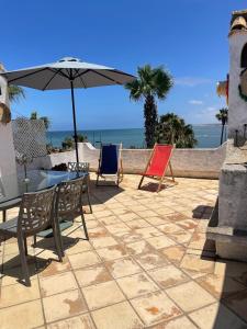 Nespecifikovaný výhled na moře nebo výhled na moře při pohledu z vily