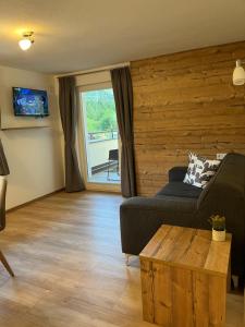 Istumisnurk majutusasutuses Sagebruenndle Appartements