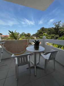 A balcony or terrace at Hotel Proteas