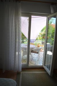 Balkón nebo terasa v ubytování Orebic Garden House