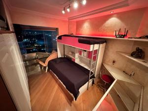 Só Mulheres Cobertura Duplex Alto Padrão Shows Ginásio Parque Ibirapuera Jardins Av Paulista Paraíso Vl Mariana客房内的一张或多张床位