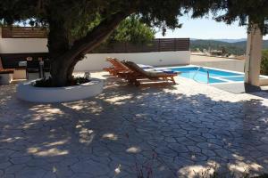 Bazén v ubytování Hara House in Monolithos Rhodes nebo v jeho okolí + 37 fotografií