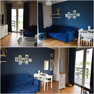 Posedenie v ubytovaní Apartamenty Poświata - z widokiem na łąki