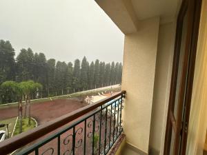 Ban công/sân hiên tại Vista Azul Hotel - Pedra Azul
