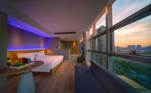 Foto dalla galleria di Westlake Art Hotel -Xiasha University Town Branch a Hangzhou