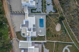 Bazén v ubytovaní Villa Agali Naxos Glyfada Kastraki alebo v jeho blízkosti