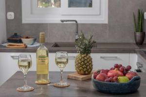 Nápoje v ubytovaní Villa Agali Naxos Glyfada Kastraki