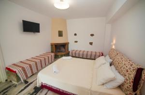 Cama o camas de una habitación en Castelopetra