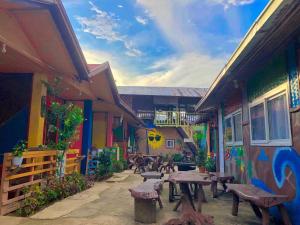 Hoone, kus hostel asub
