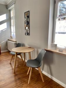 Posezení v ubytování B&B in schönem altem Bauernhaus