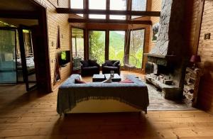 Posezení v ubytování ❆cozy, 4 BR. Villa in Ananuri❆