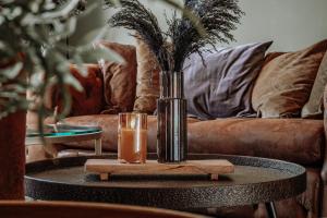 Ein Sitzbereich in der Unterkunft Arkona Strandhotel
