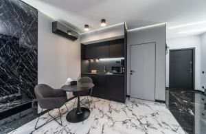 Kuchyňa alebo kuchynka v ubytovaní Luxury apartments GREAT