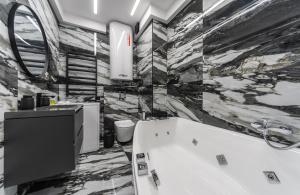 Kúpeľňa v ubytovaní Luxury apartments GREAT + 29 fotografií