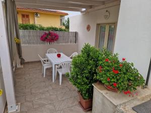 Balkón alebo terasa v ubytovaní Casa vacanza i due ulivi