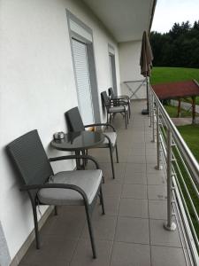 Balkon lub taras w obiekcie Haus Moser