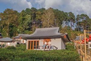 Zahrada ubytování Chenfong Rakthai Resort-ไร่ชาเฉินฟงรีสอร์ท