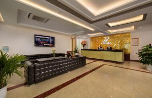 Vstupní hala nebo recepce v ubytování Sapa Praha Hotel